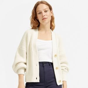Everlane Texture Cotton Cardigan